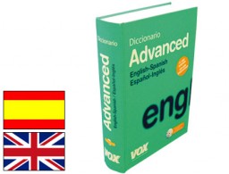Diccionario VOX advanced inglés-castellano castellano-inglés